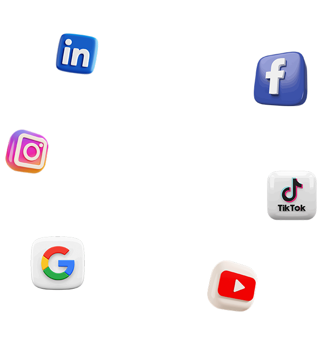 Icones Social Media - Grek Digital