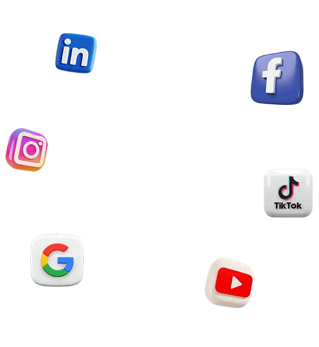 Icones Social Media - Grek Digital